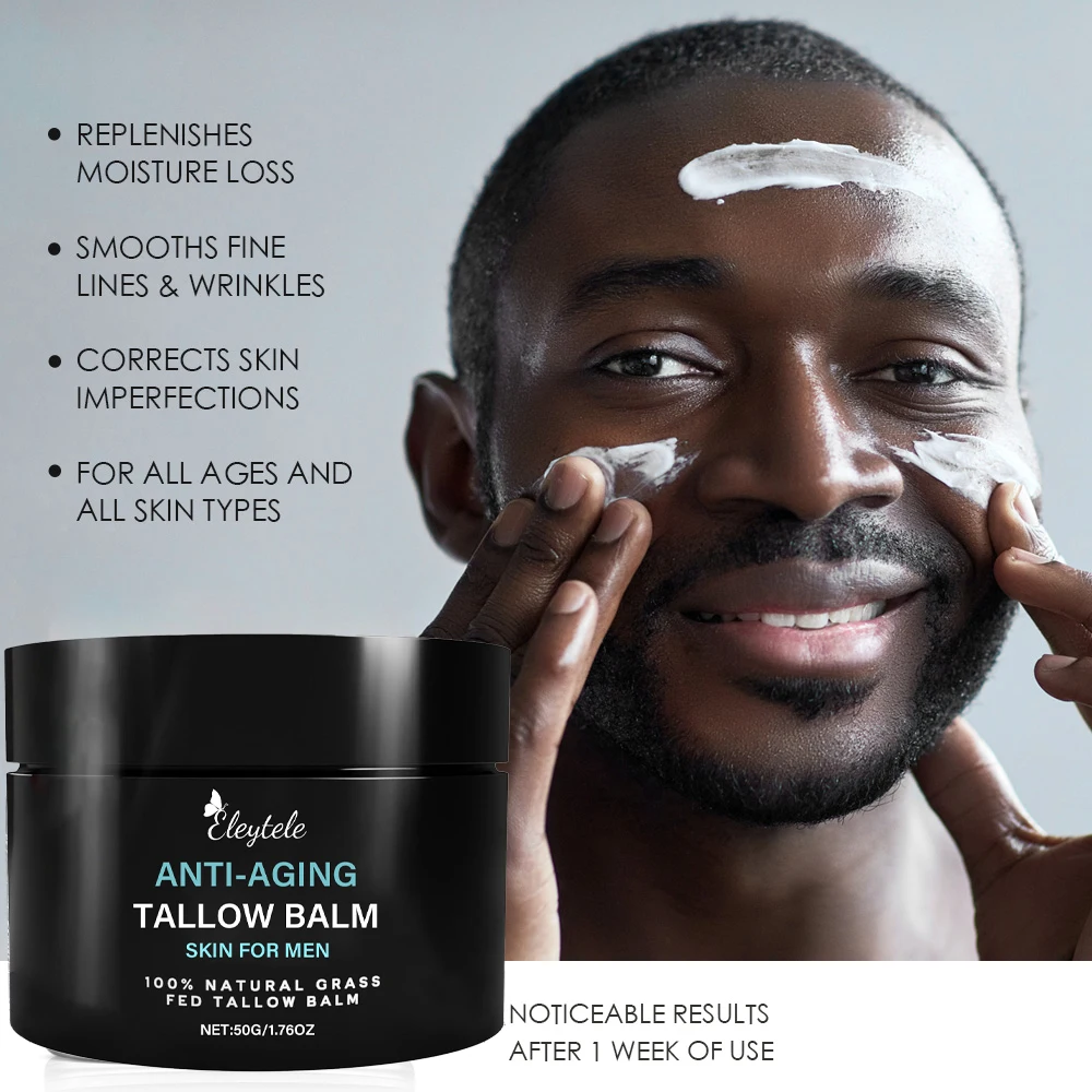 Private Label Skincare Natural Anti-aging Tallow Cream Moisturiser Skin Care Intensive Anti Aging Moisturizing Cream