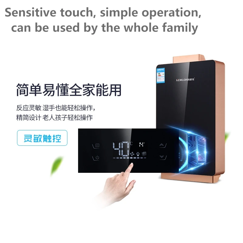 Проточные газовые водонагреватели 12 л постоянная температура принудительный выхлопной воды мгновенный нагреватель быстрого нагрева бытовой