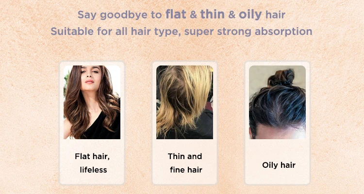 Private Label Hair Volume Powder Organic Texture Hair Powder 8g Instant Hair Style Volumizing Styling Powder