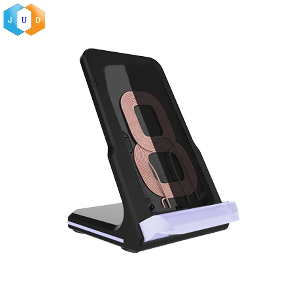 2022 Wholesale 10W Fast Charging Stand Phone Holder Charger, Magnetic Wireless 2 in 1 Charge Stand, Qi Wireless Charging Stand