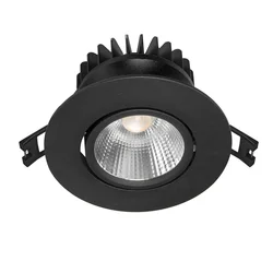 8w CRI90 recessed rotatable LED spotlight  for shops lobby
