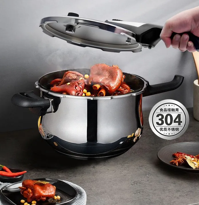 BODEUX 304 stainless steel explosion-proof household pressure cooker stoves have general