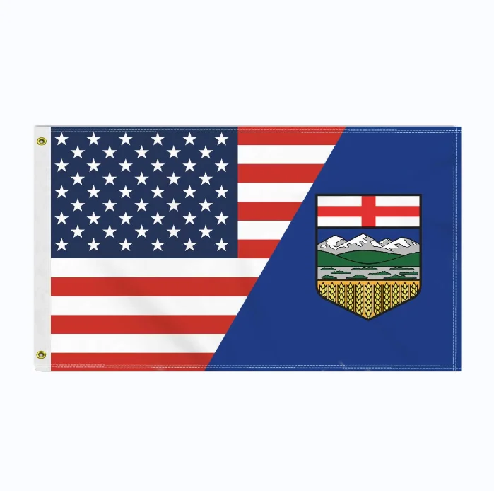 3x5 Ft USA Costa Rica Flag, America Costa Rican Outdoor Banner, Double Side Printing  Decor For Garden With Brass Grommet