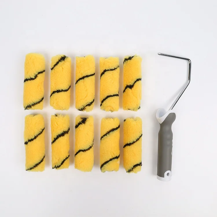 Обычные ручные инструменты, дешевые пользовательские ролики для краски, ручка, мини-инструмент, роликовая щетка