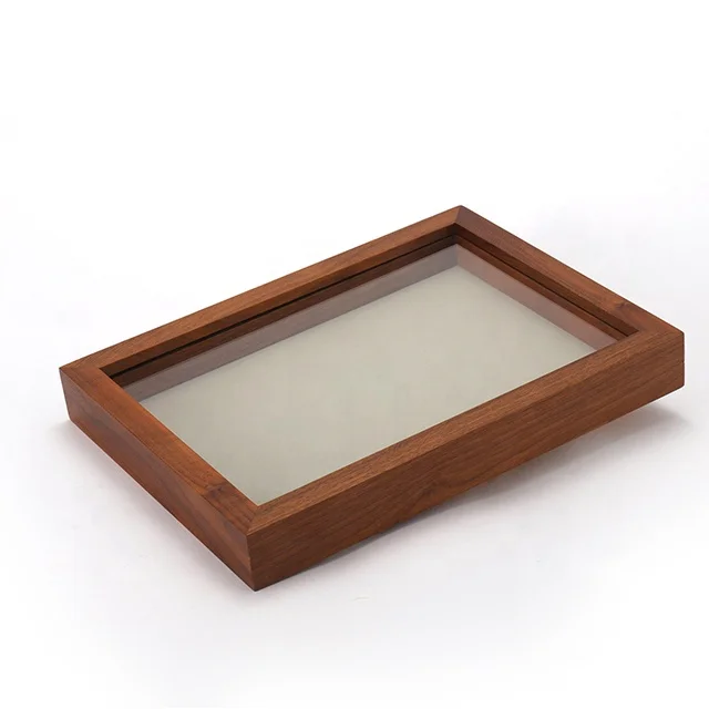 Solid wood retro photo frame table can be customized wall decoration photo frame