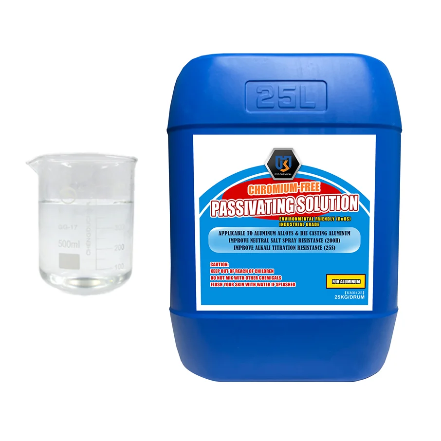 Chromium-free anti rust passivator liquid corrosion prevention chemical for aluminum materials