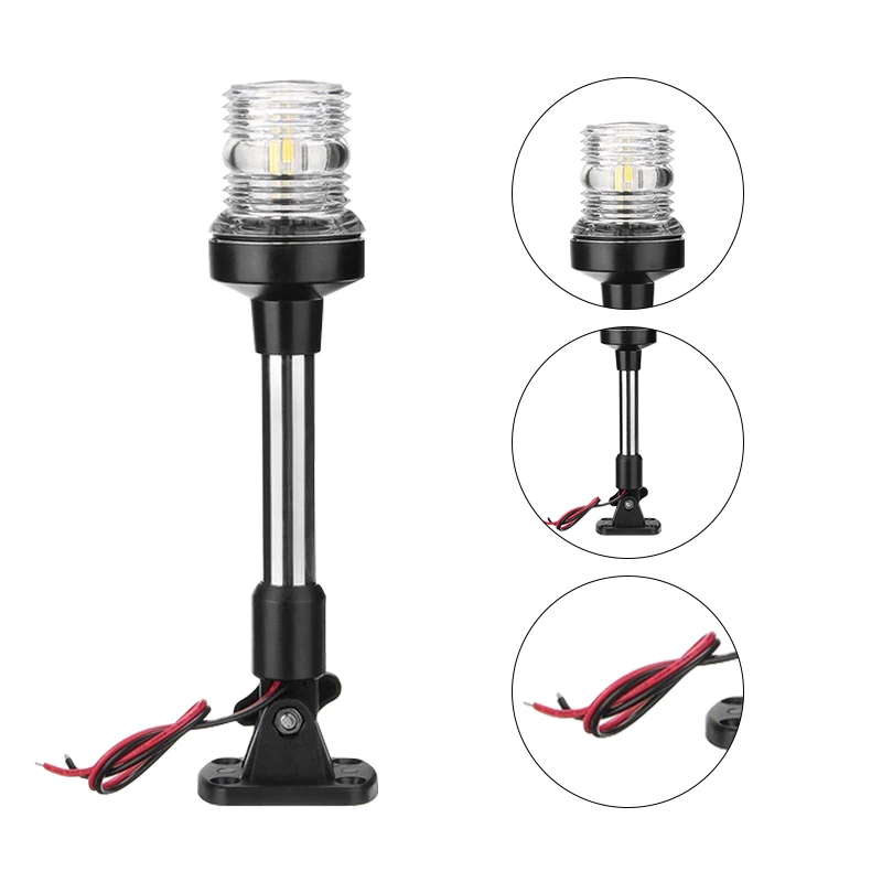 Sea Boats Yacht Boat Stern Anchor Lights Marine Navigation Sailing Signal Underwater Light