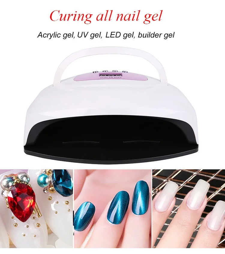 wholesale 150W faster curing led uv gel machine dryer nail polish rechargeable nail dryer with 4 timers