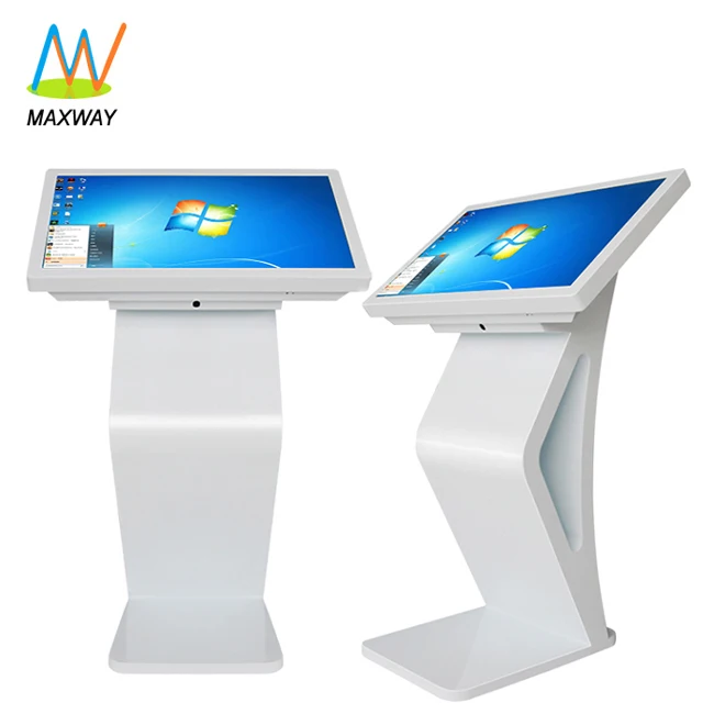 32-дюймовый сенсорный экран Digital Signage Pc Tv Все в одном компьютере напольная подставка киоск 32