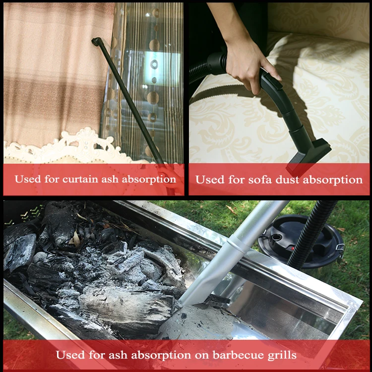 1200w ROHS CE/GS Certificate Approved Upholstery Fireplace Hot Ash Handheld Vacuum Cleaner for Fire Pits