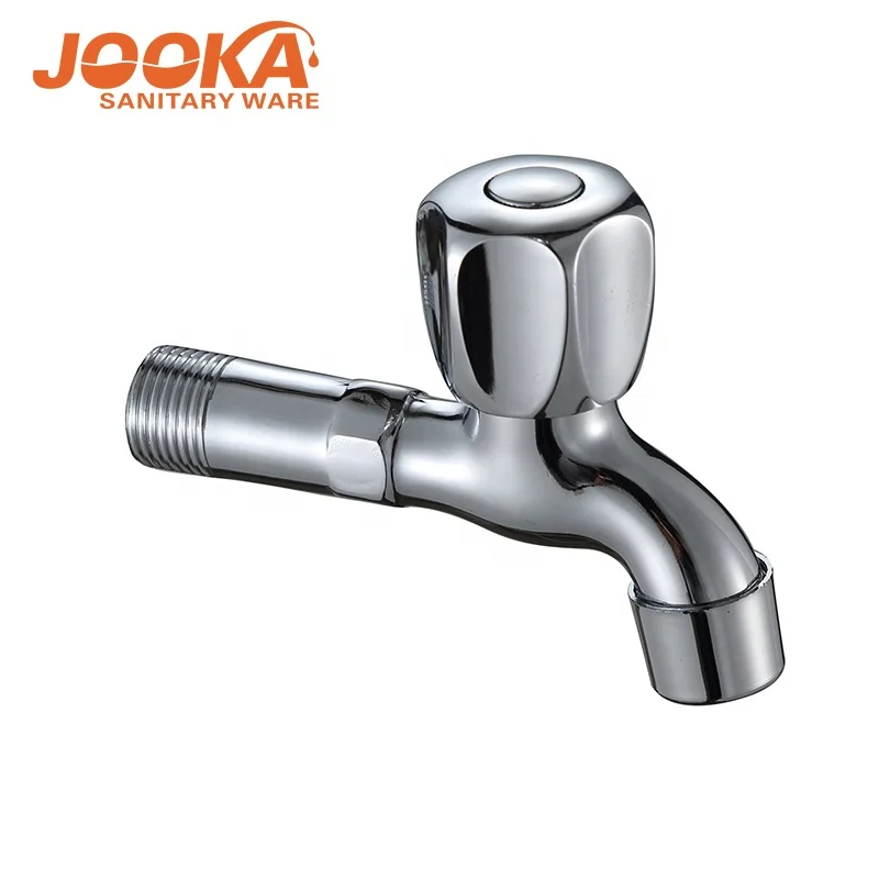 Wall Mounted Brass Garden Pillar Water Tap Flexible Water