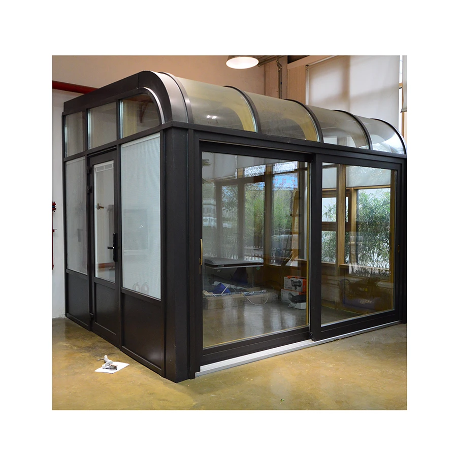 High Quality Long Service Life Sunrooms Glass House Glass Sun Room
