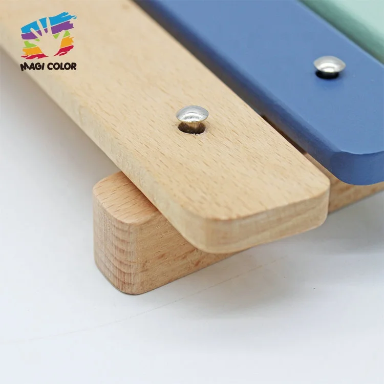 Popular Kids Music Early Learning Colorful Wooden Xylophone Toy With 8 Notes W07C099