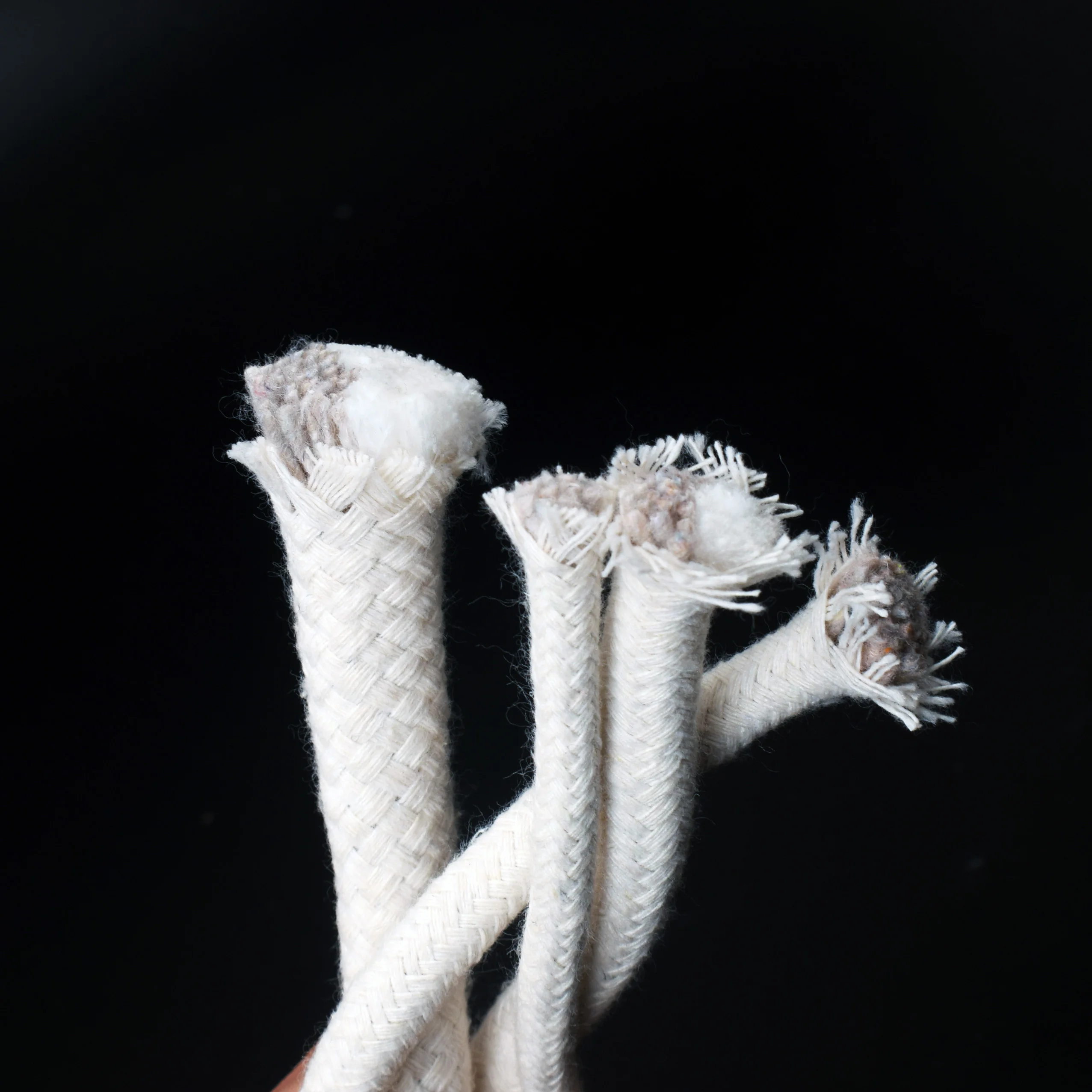 5MM round Woven Cotton Rope Soft and Eco-Friendly for Shoes Garments Bags Home Textiles Comfortable and 100% Cotton