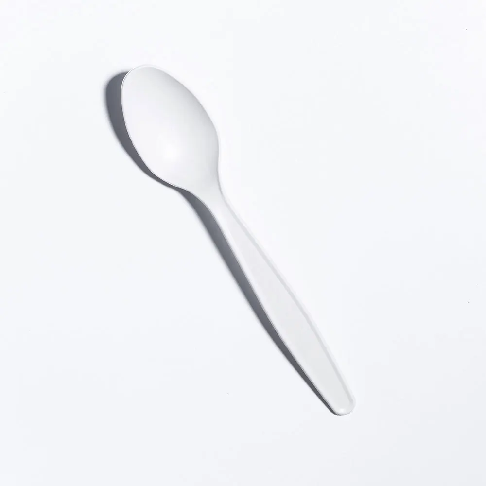 2024 Medium Weight Disposable PP PLA Forks and Spoons 2.5g Plastic Cutlery Utensils for Events Flatware Knife Tableware