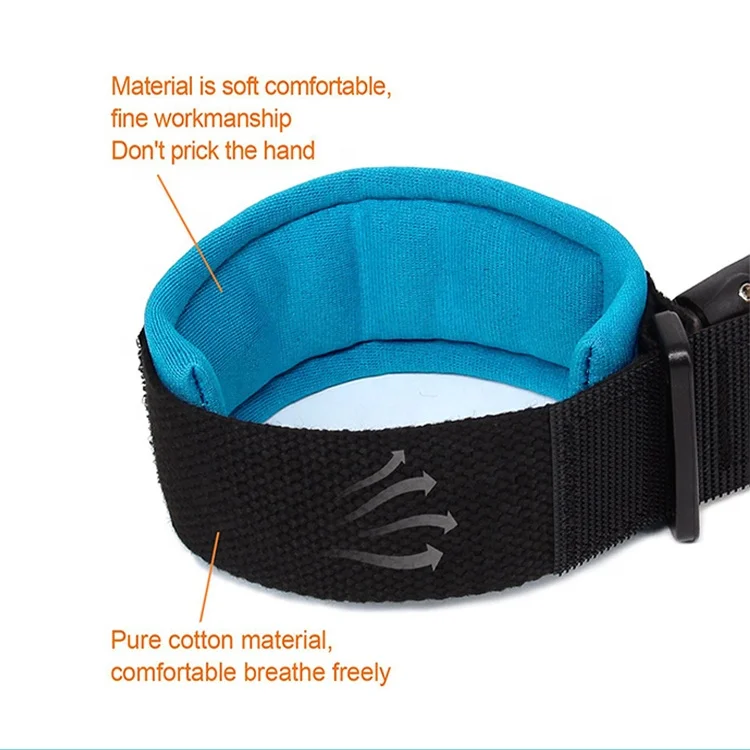 Anti Lost Wrist Link with magnetism Induction Lock  Toddler Wrist Leash for Kids Child Safety Reflective Strip
