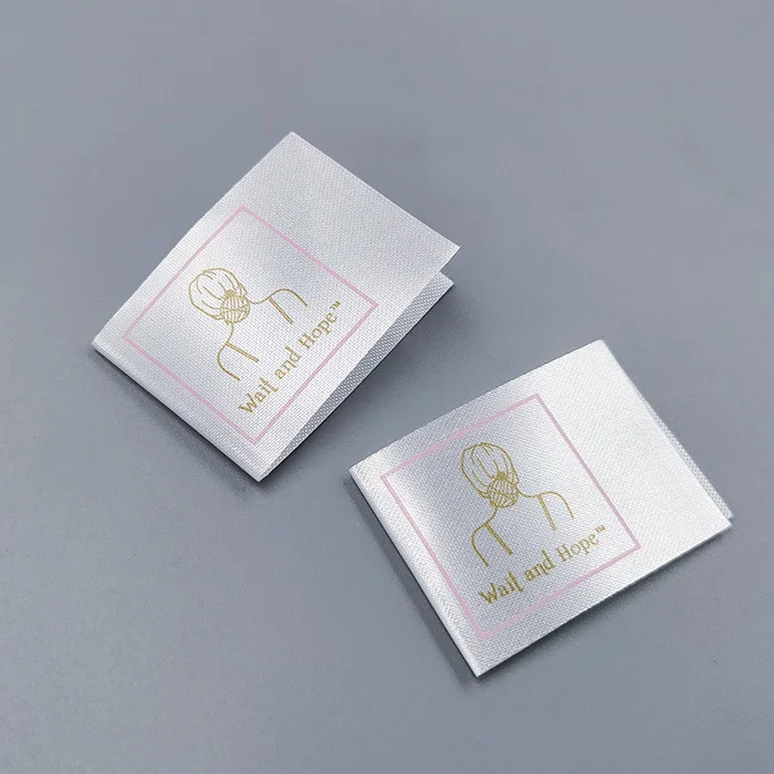 Washing Symbol Care  Wash Label For Clothes Care Label wholesale custom clothing brand woven label for clothing