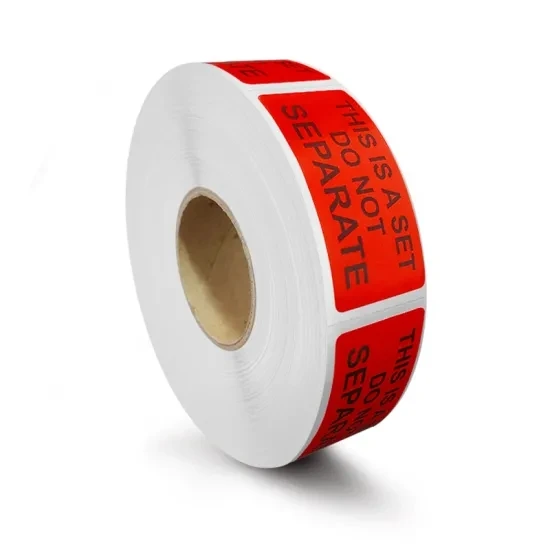 Breakable Stickers Custom Warning Shipping Fragile Private Label Stickers