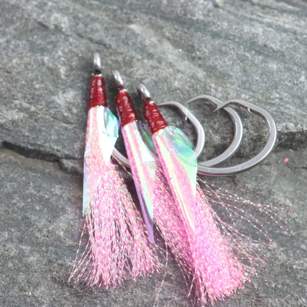 In stock 6/0 7/0 8/0 9/0 Stainless steel Circle Hook Fishing Hooks Flasher Snapper Fishing Rig Hook