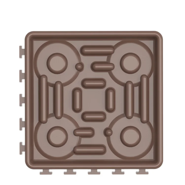 
wholesale Customized Colorful Plastic Portable Splicable Pet Bowl With Suction Cup 