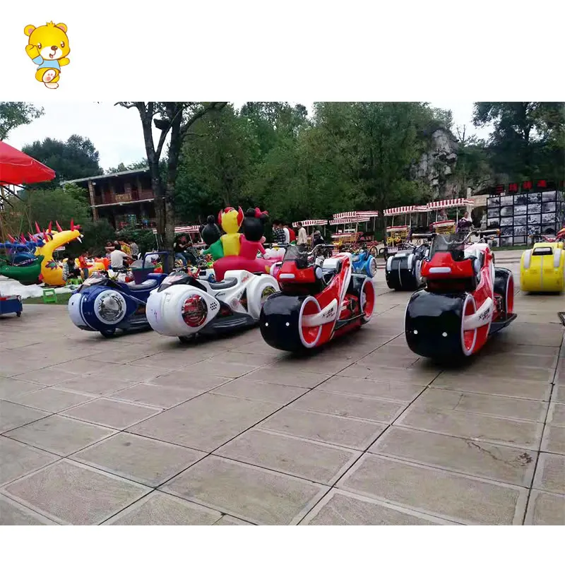 2019 popular playground Amusement Park future motorcycle battery power Parent Kids electric kids ride on car