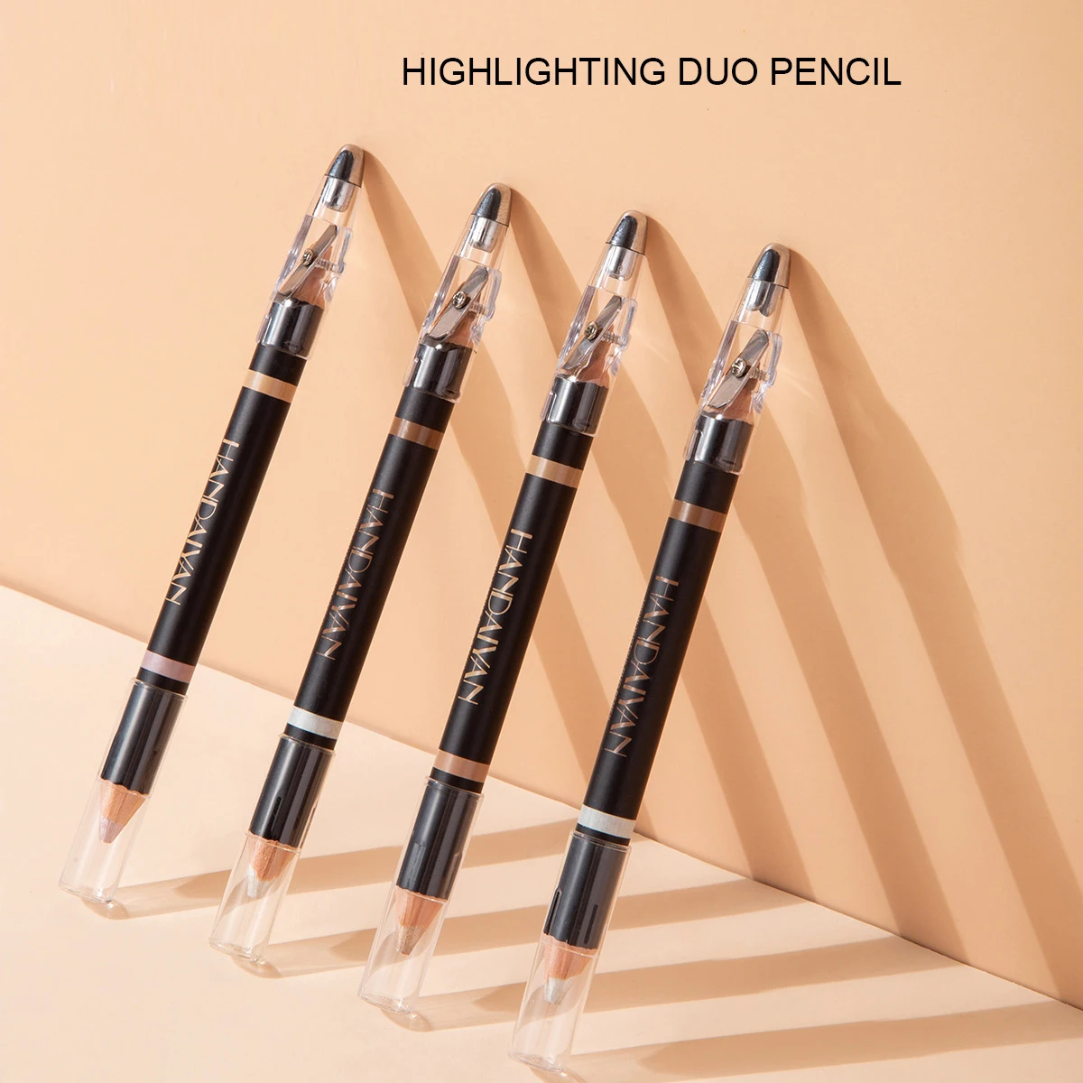 3 Colors Waterproof Eyebrow Highlighter Pencil Long-lasting Private Label Highlight Eye Makeup Eye Brow Pencil