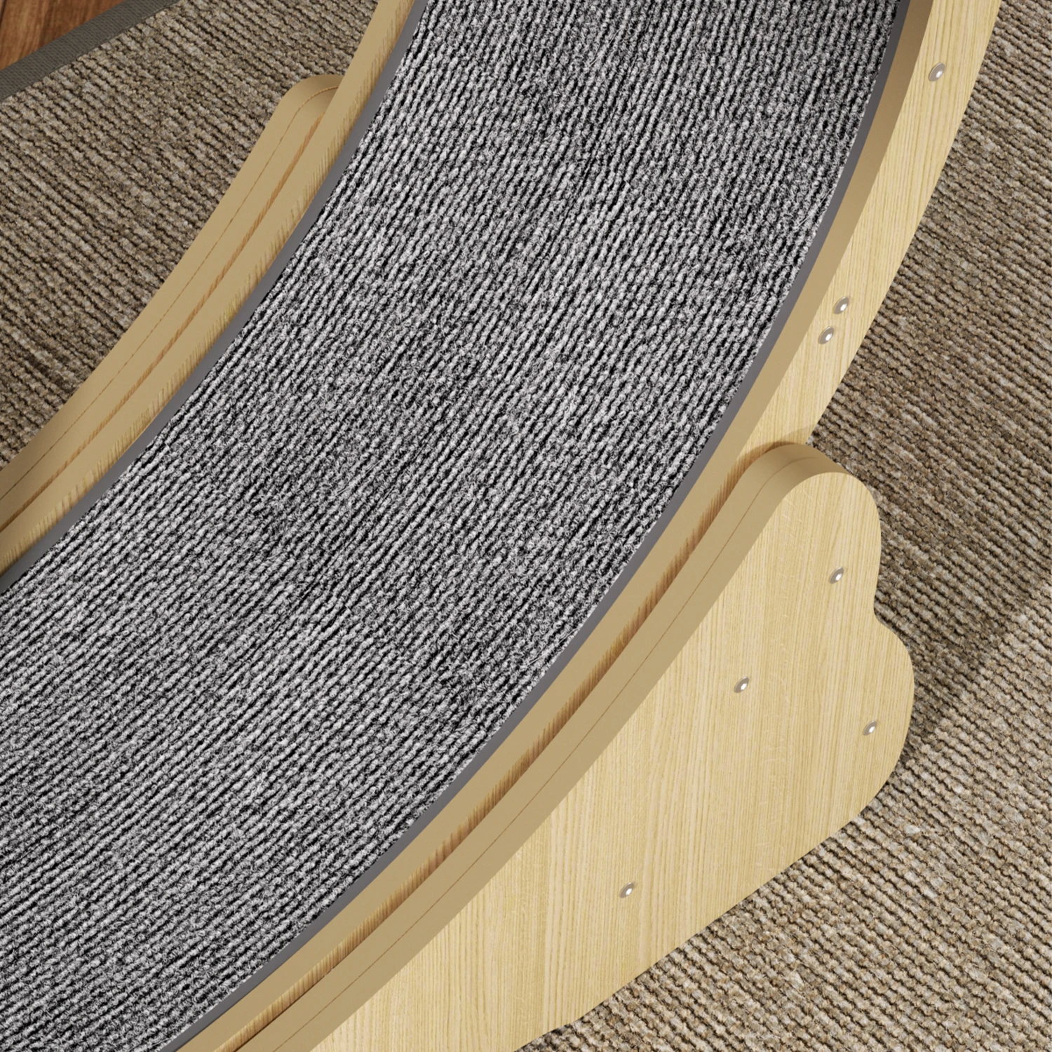 Interactive Anti-depression Fiber board Wooden Pet Tread Exercise Running Wheel Cat Pet Dog Fun Treadmill