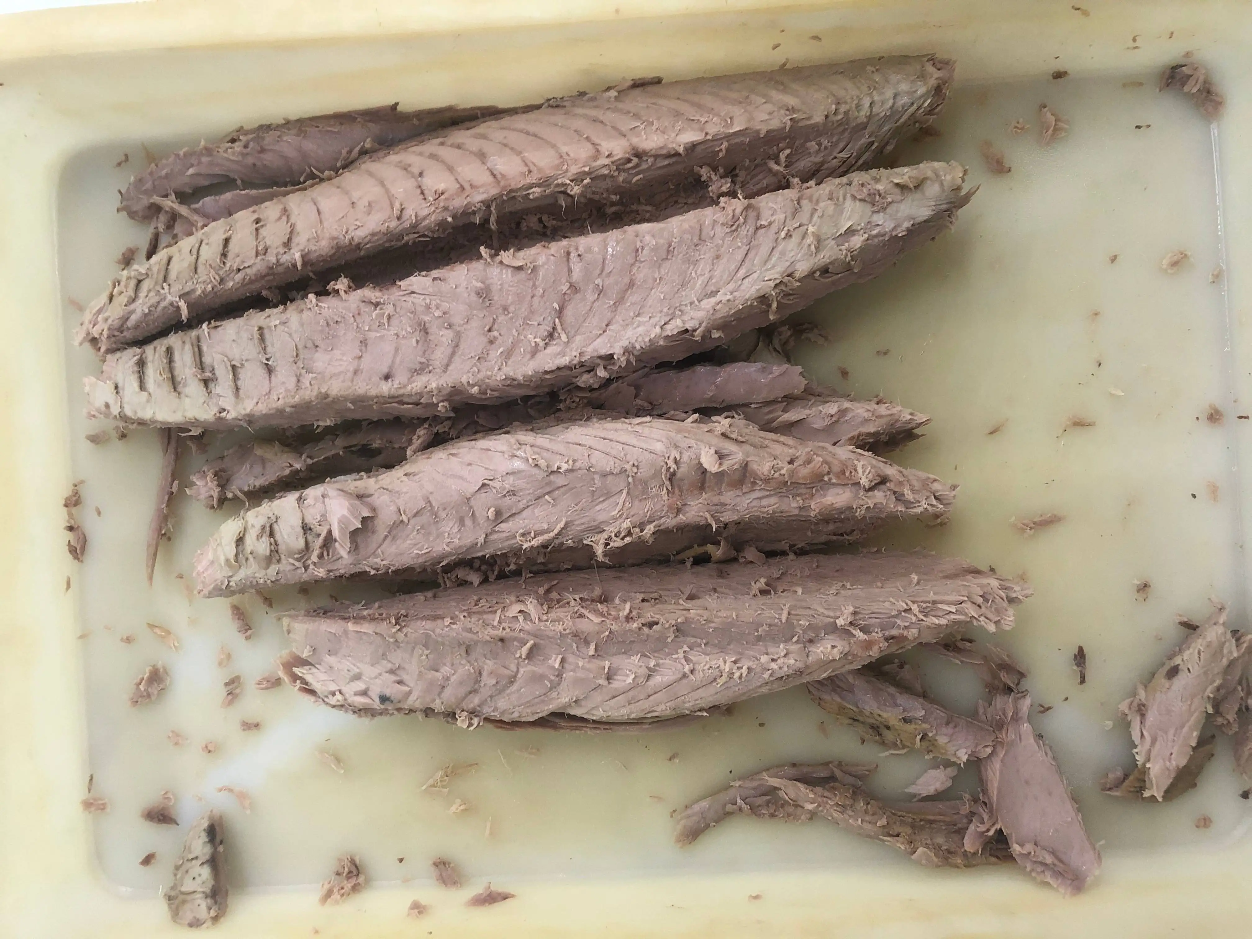 Hot Sale Frozen Precooked Skipjack Tuna Fish Loin Factory-Dried Tuna in Bulk Water Preservation Direct Factory Supply