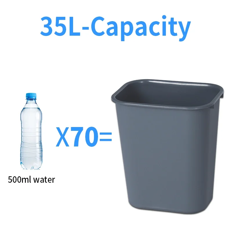Best 35L Plasticwaste Bins Waste Bin Commercial Dustbin Without Lid