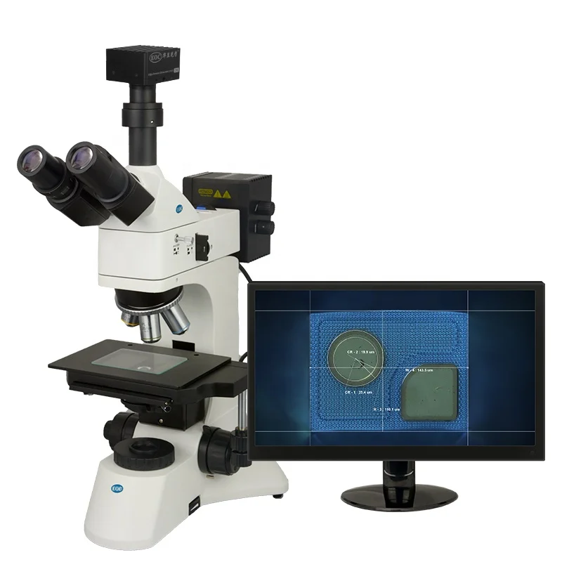 EOC Microscope 1000X 2k HD full image cameral digital optical zoom electron metallurgica microscope
