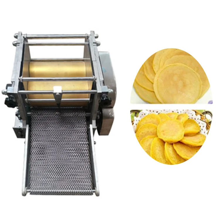 Full automatic pizza crust making machine flat bread forming machine