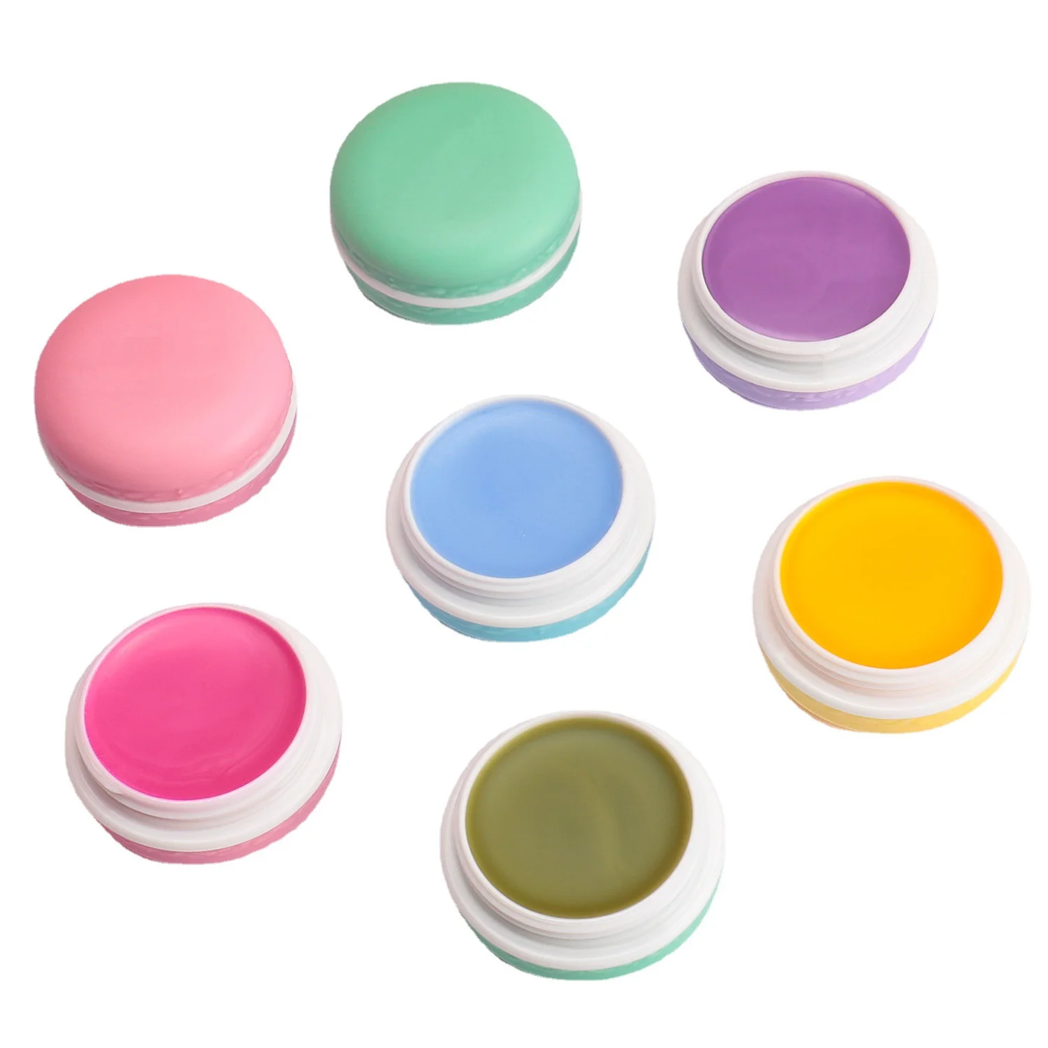 Wholesale vegan cosmetics featuring Macaron fruit-scented translucent lip gloss supplier custom logo