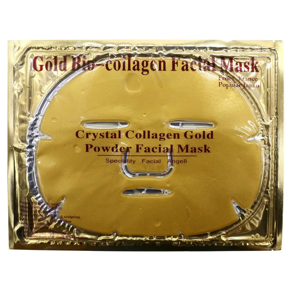 2023 wholesale hydrogel hydrating repair overnight 24k gold bio collagen facial sheet cleansing mask patch supplier