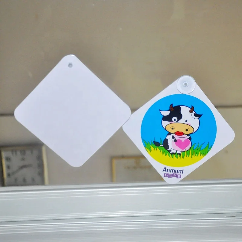 New arrived Pvc Baby on board signs safe warning sign with suction sticker