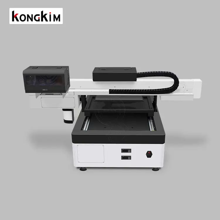 Kongkim KK--6009U УФ струйный принтер A1/A3 небольшого размера высокого качества xp600 2H 4H печатные головки