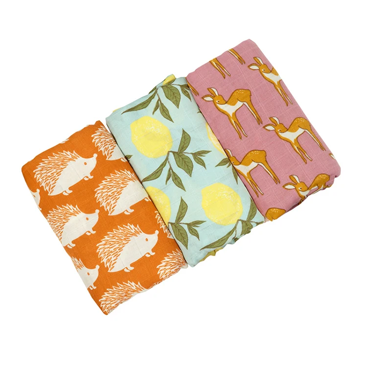 
Baby Swaddle Blanket 100% Organic Cotton Stocks Multiple Colour Baby Swaddle Blanket Newborn Baby Blanket 