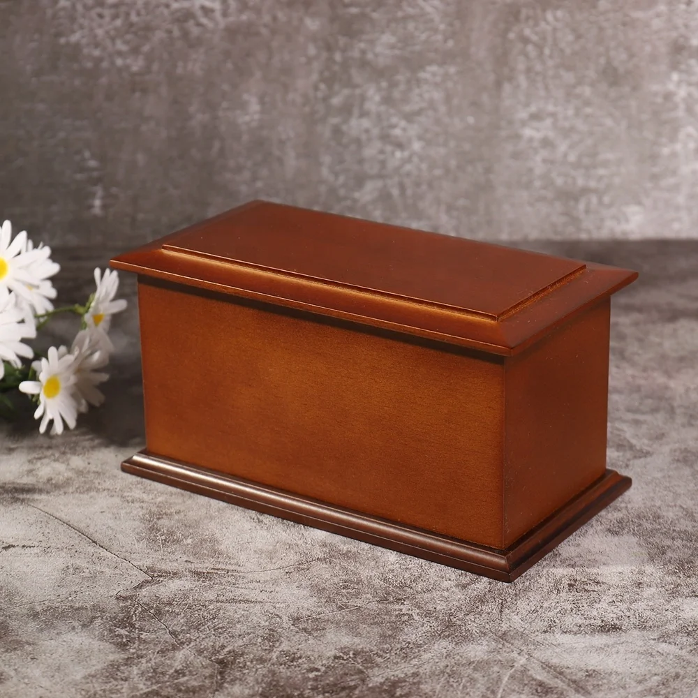 Factory Direct Memory Pet Product Wholesale Funeral Supplies Bone Ash Urn Coffins and Caskets