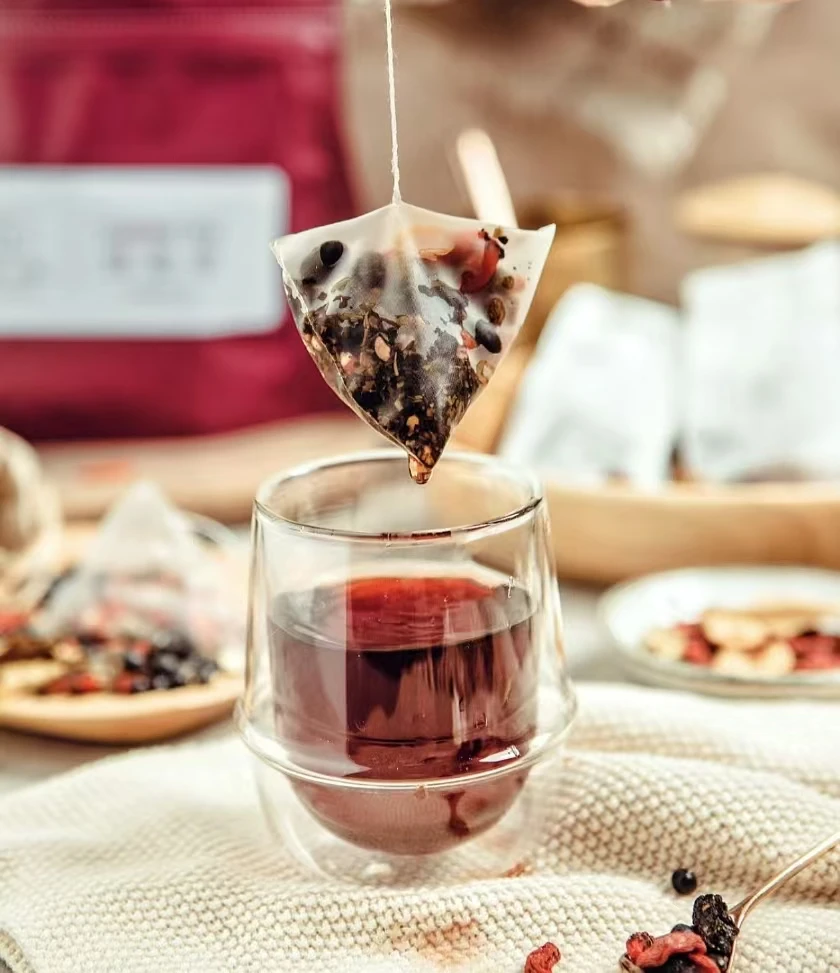 Mulberry Goji Berry Chrysanthemum Tea 7g Customizable OEM Processing Independent Triangle Bag Manufacturer Wholesale