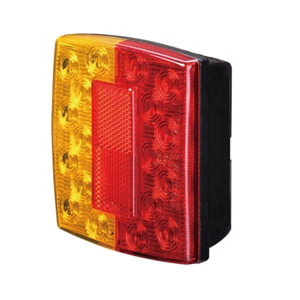 ADR E4 12V Submersible Turn Stop No Plate Truck Trailer LED Combination Rear Tail Lights