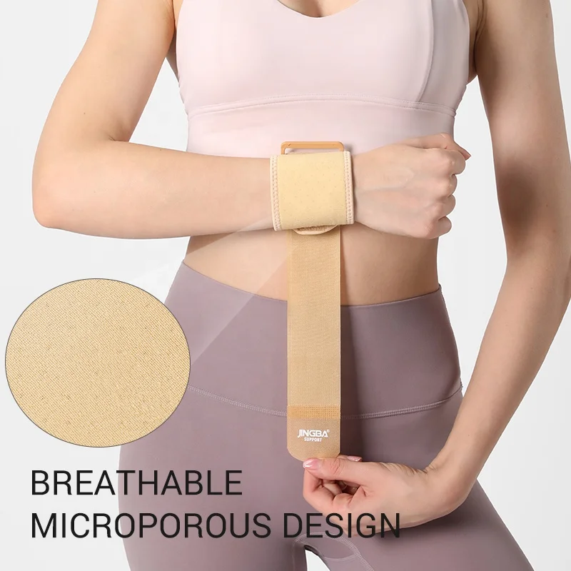 JINGBA ODM Neoprene Wrist Support Brace Comfortable Wrist Wraps for Joint Pain Relief Fitness Typing Weightlifting