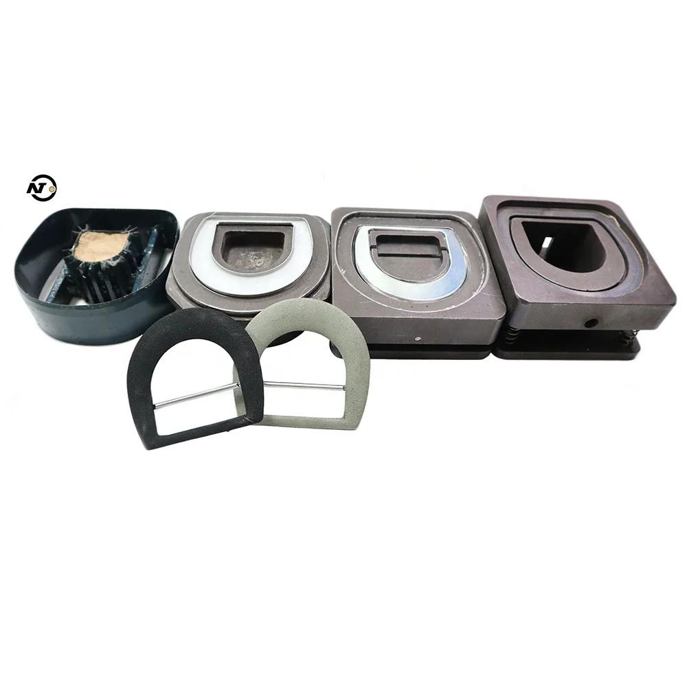 D Shape Button Setter Tool Buckle Cover Mould Belt Button Die Set