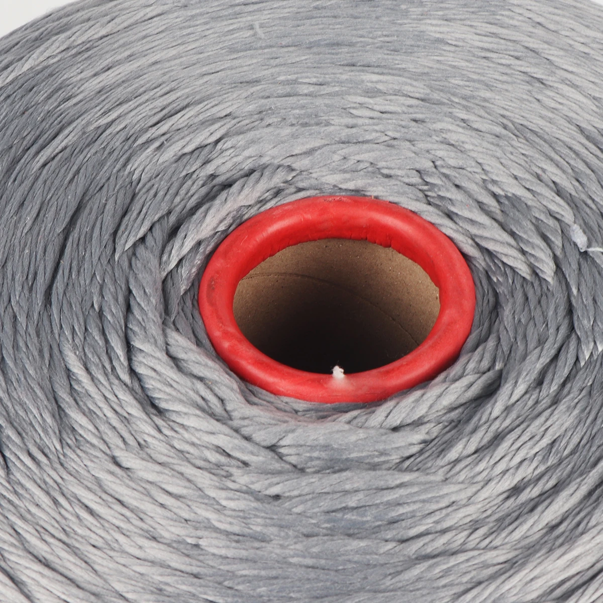 factory direct supply gray dty polyester microfiber mop yarn raw material