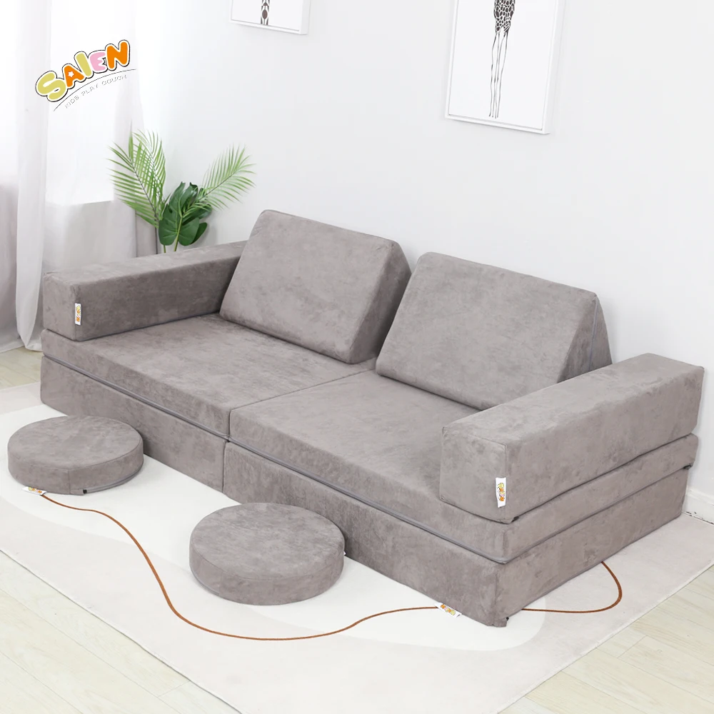 Creativity Playing Kids Toys Waterproof Anti Fouling  Foam Blocks DIY Sofa For Kids Funny Couch /