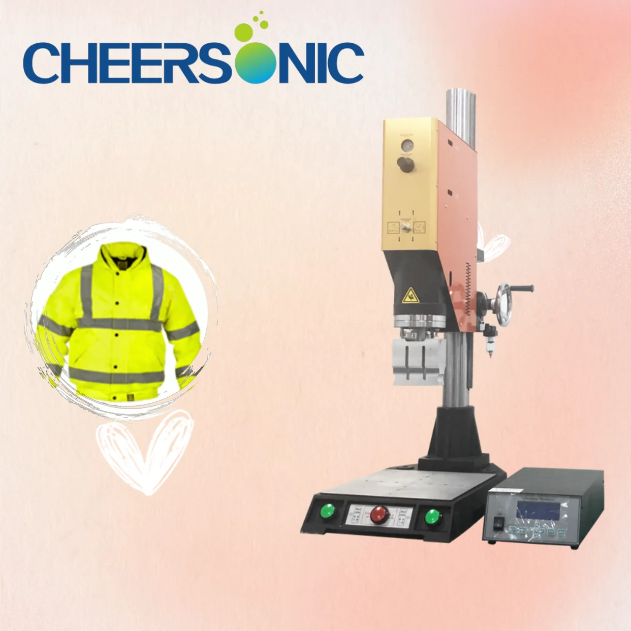 Automation Plastic Ulrasonic Welding Machine Engine hood welding