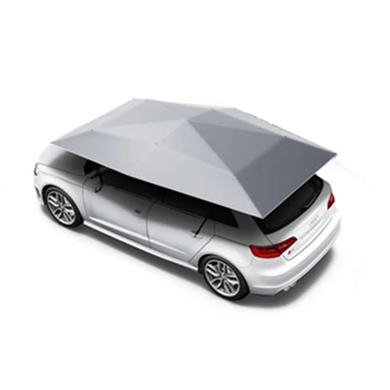 FEAMONT Windproof dustpro of Semi-automatic Car Cover Umbrella Sunshade Car Sunshade Semi-automatic