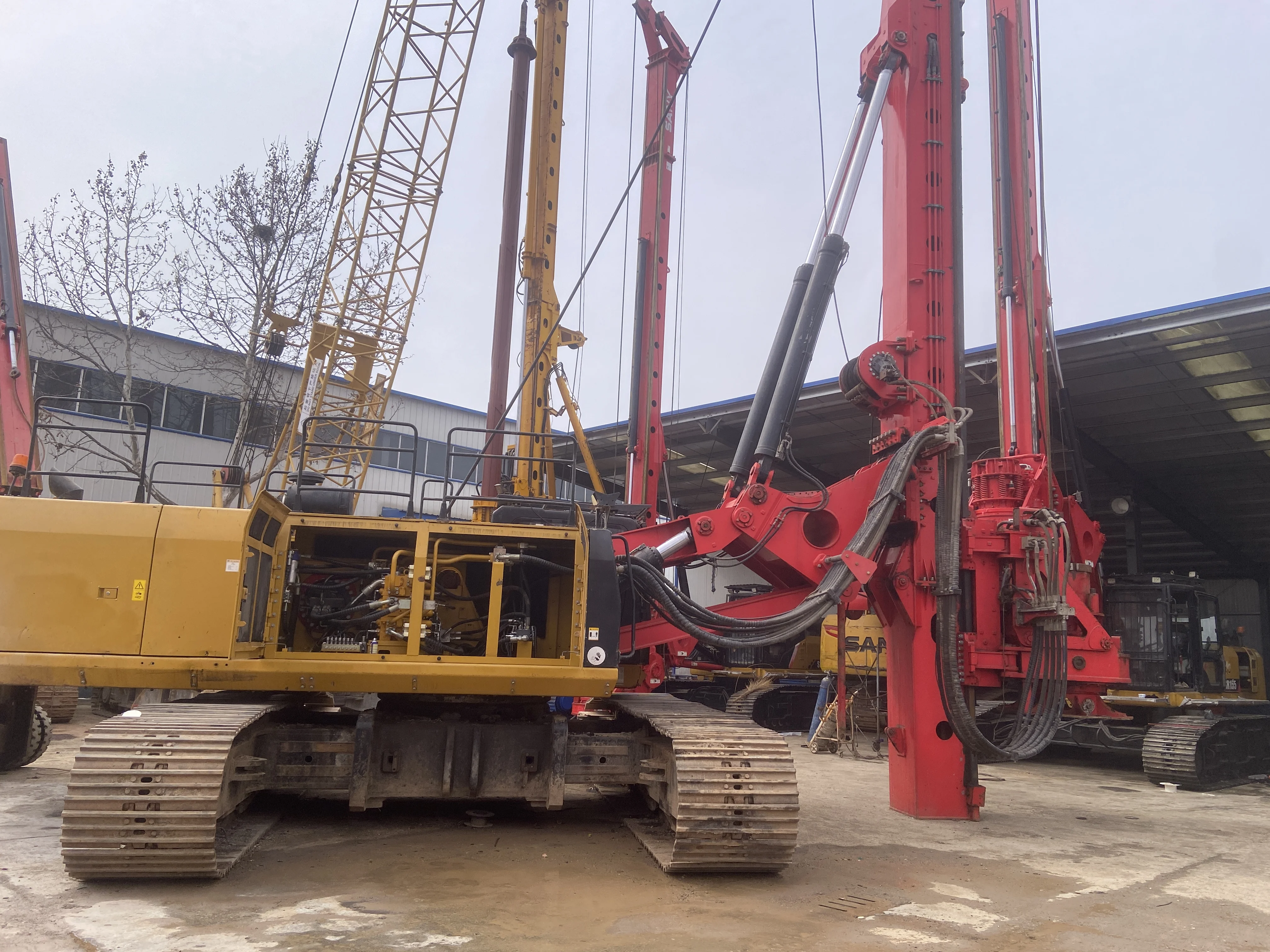 Rotary Drill Well Rig SANY SR155 Rotary Rig For Mining
