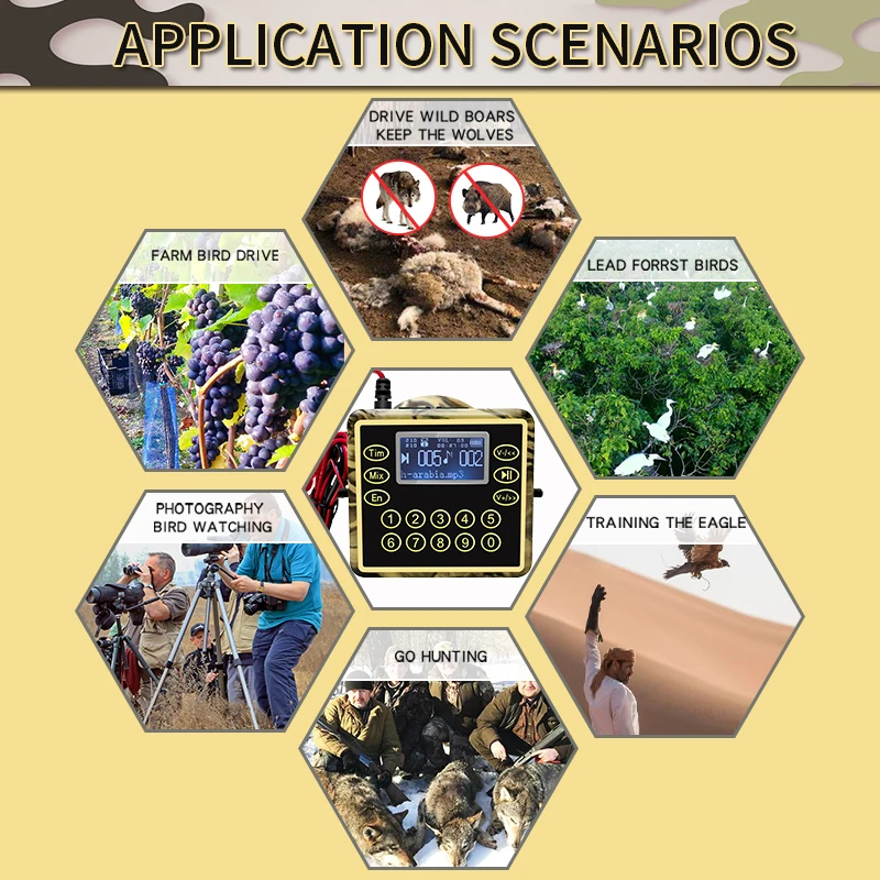 HIgh Quality Factory Wholesale Bird Caller 80W Speaker Offer Bird Sound Maker for Hunting