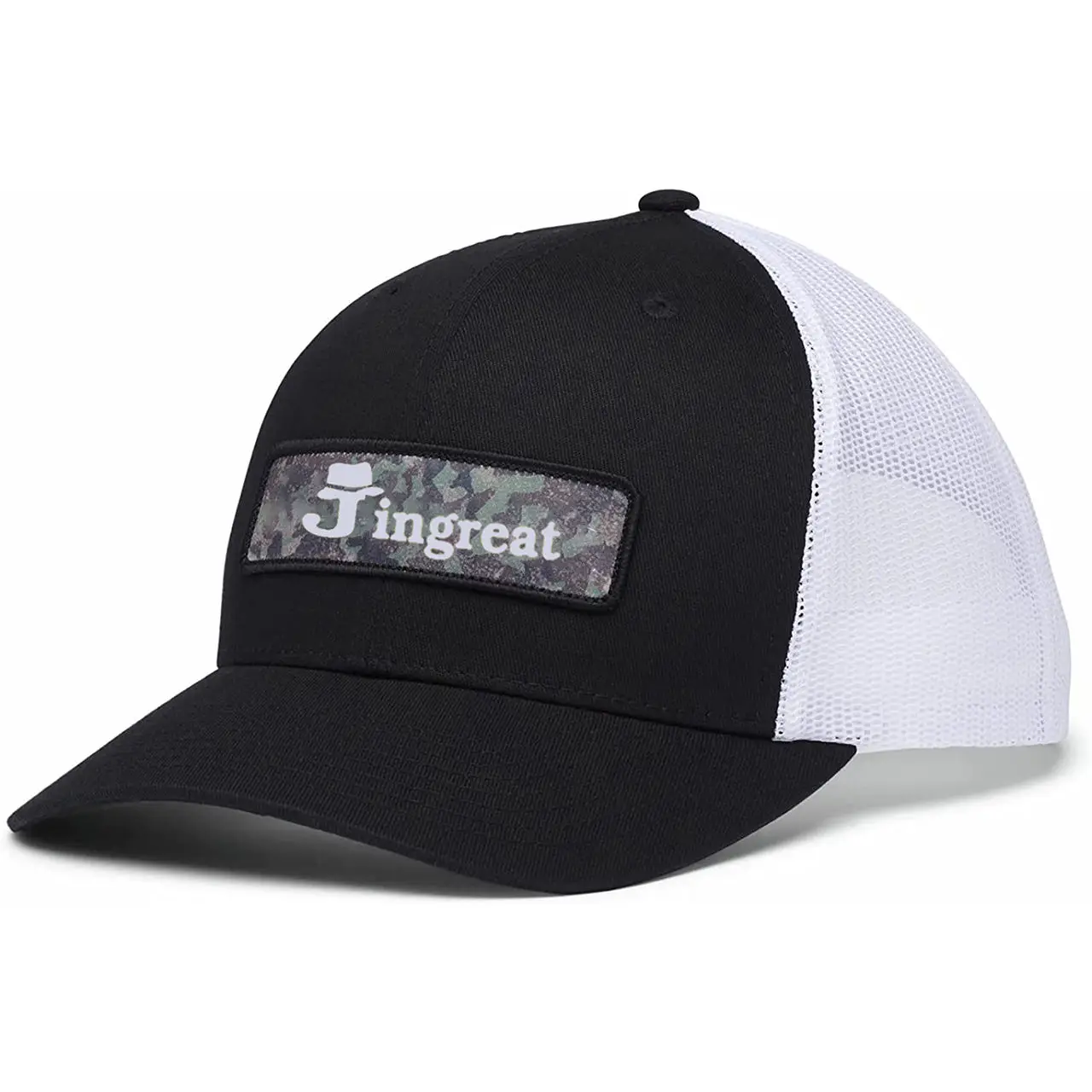 5 Panel Flat Brim Cotton Canvas Trucker Mesh Cap Customize Embroidered snapback Custom Logo Cap hats