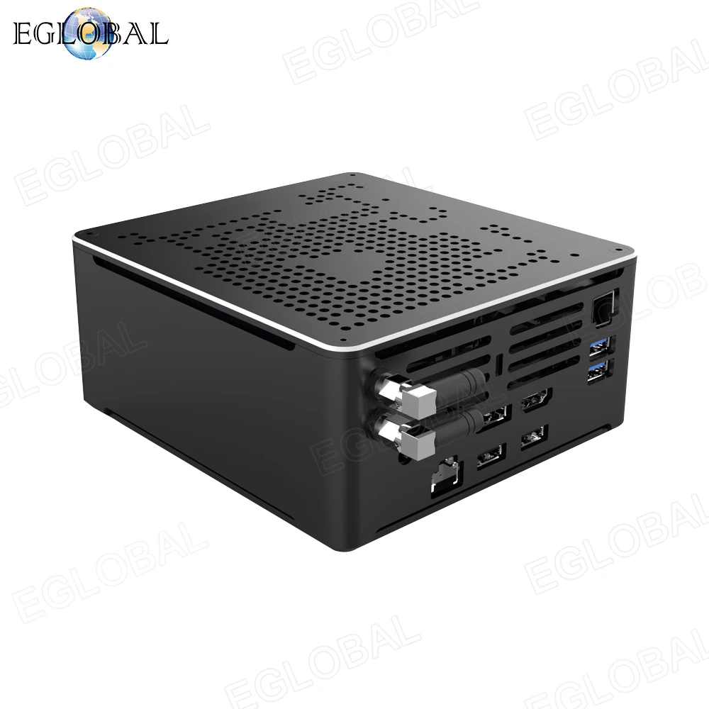 10th Gen Nuc i7 10750H i9 9880H 6 Core i5 Mini PC 2 Lan Win10 2*DDR4 2*M.2 NVME AC WiFi Gaming Desktop Computer 4K DP HD