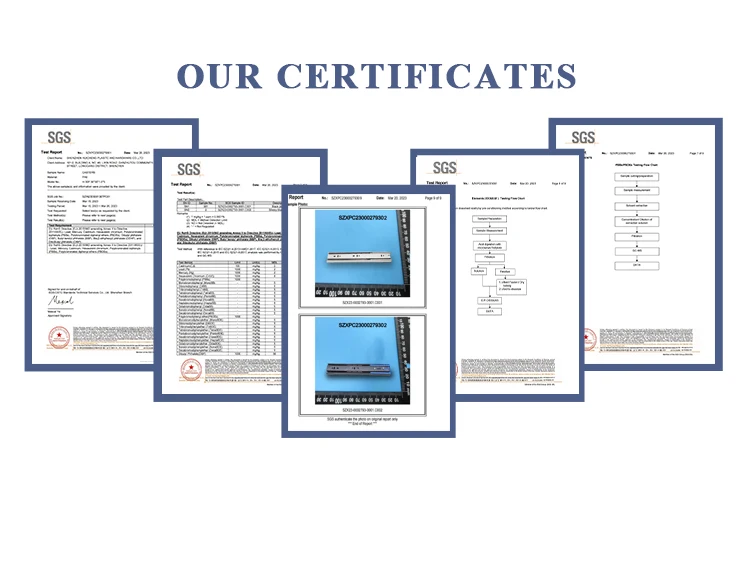 Custom Europe Type Full Extension Soft Close Undermount Drawer Slide/Drawer Slide System for Kitchen